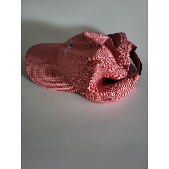 Columbia Unisex Red White Polka Dot Polyester Coolmax Adjustable Cap Hat
